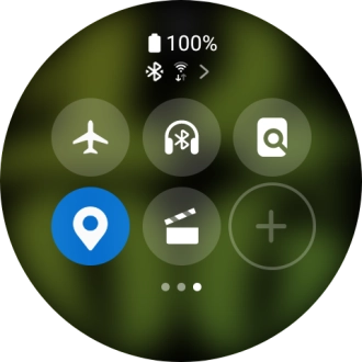 Press the find my phone icon to send a signal to your phone. Press the find my phone icon to send a signal to your phone.