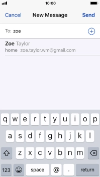 Press the required contact.