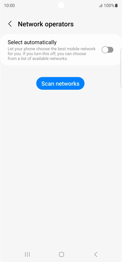 Press the indicator next to Press the indicator next to