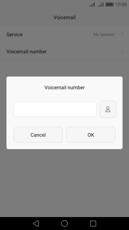 Key in +61414121121 and press OK. Key in +61414121121 and press OK.