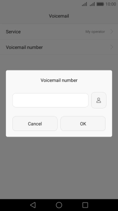 Key in +61414121121 and press OK. Key in +61414121121 and press OK.