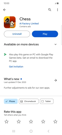 Press Uninstall. Press Uninstall.