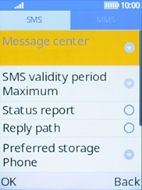 Select MMS.