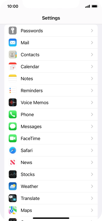 Press FaceTime.