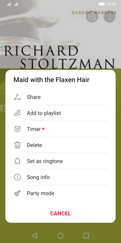 Press Add to playlist. Press Add to playlist.