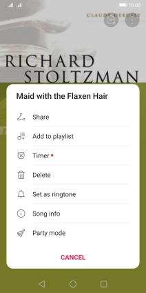 Press Add to playlist. Press Add to playlist.