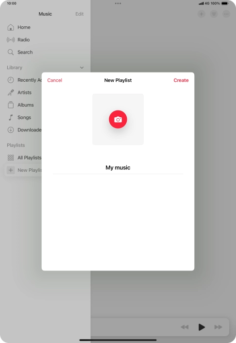 Press Create. Press Create.