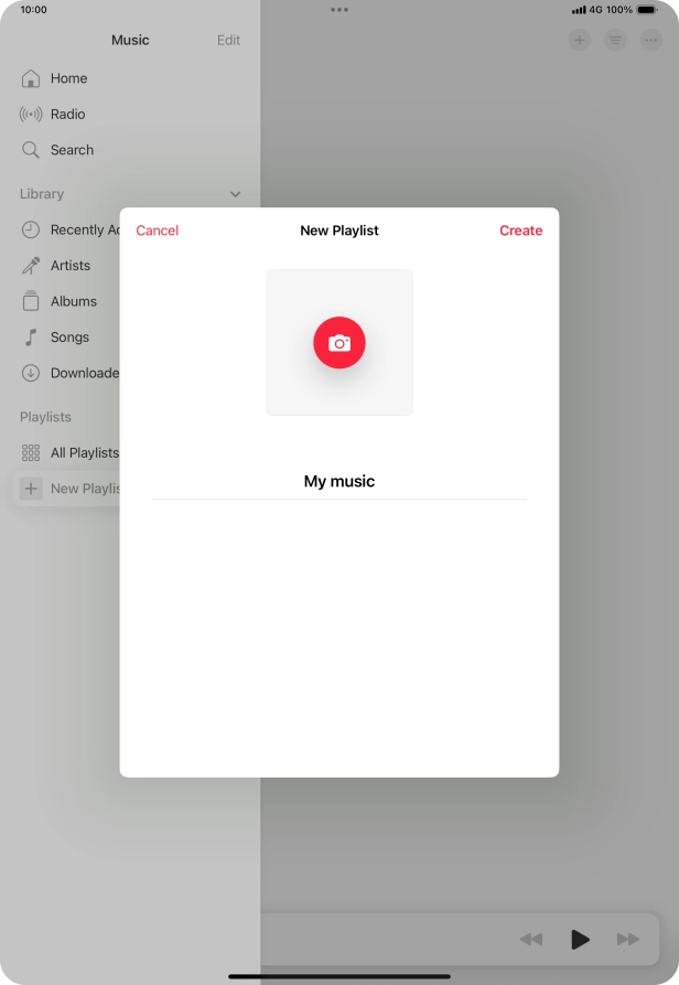 Press Create. Press Create.