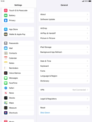 Press Touch ID & Passcode.