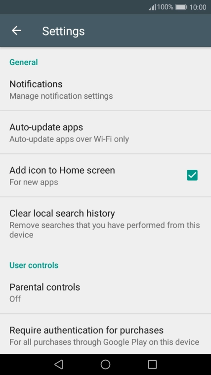 Press Auto-update apps. Press Auto-update apps.
