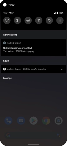 Press Android System.
