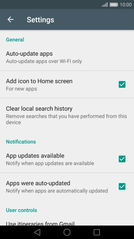 Press Auto-update apps. Press Auto-update apps.