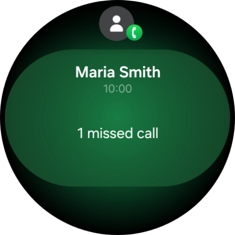 Press the required notification to open it. Press the required notification to open it.