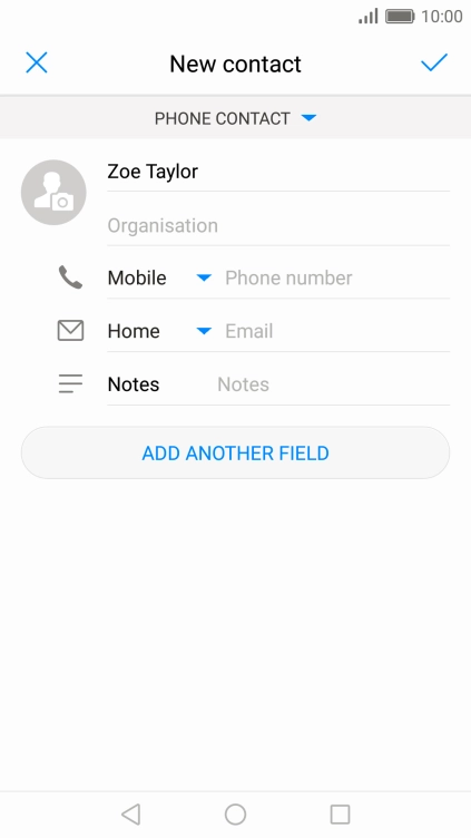 Press Phone number and key in the required phone number. Press Phone number and key in the required phone number.