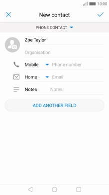 Press Phone number and key in the required phone number. Press Phone number and key in the required phone number.