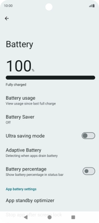 Press Battery Saver.