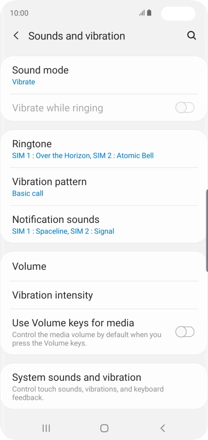 Press Ringtone.