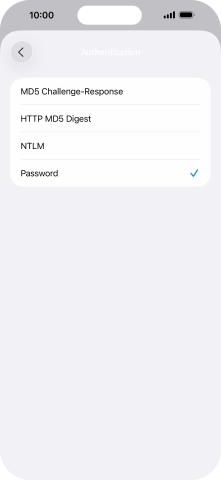 Press Password.
