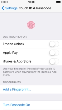Press Turn Passcode On and key in a phone lock code of your own choice twice. Press Turn Passcode On and key in a phone lock code of your own choice twice.