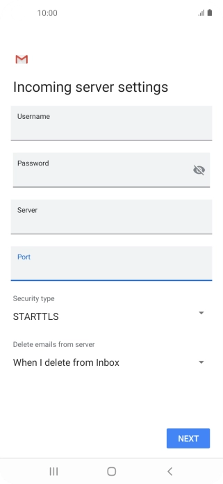 Press the drop down list below Press the drop down list below