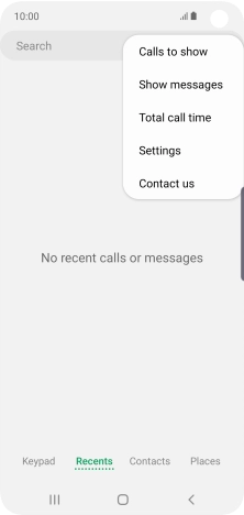 Press Settings.