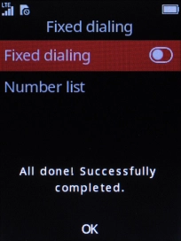 Press the Navigation key.