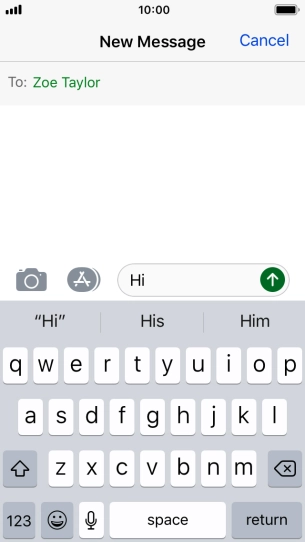 Press the apps icon. Press the apps icon.