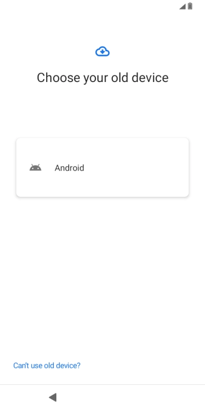 Press the required backup and follow the instructions on the screen to transfer the content from the other phone and finish the activation of your phone. Press the required backup and follow the instructions on the screen to transfer the content from the other phone and finish the activation of your phone.