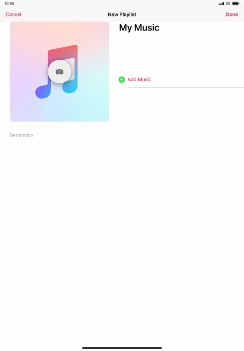 Press Add Music.