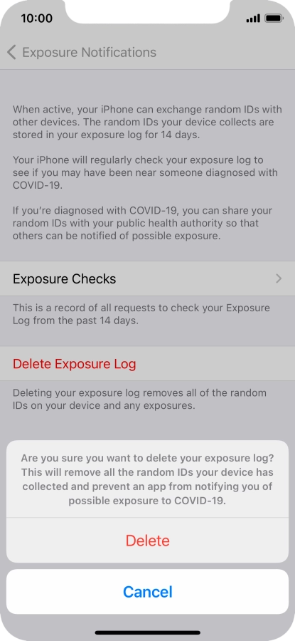 Press Delete.