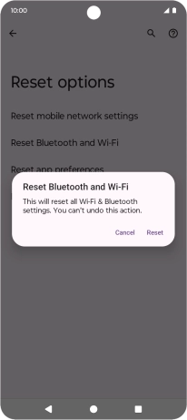 Press Reset.
