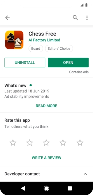 Press UNINSTALL.