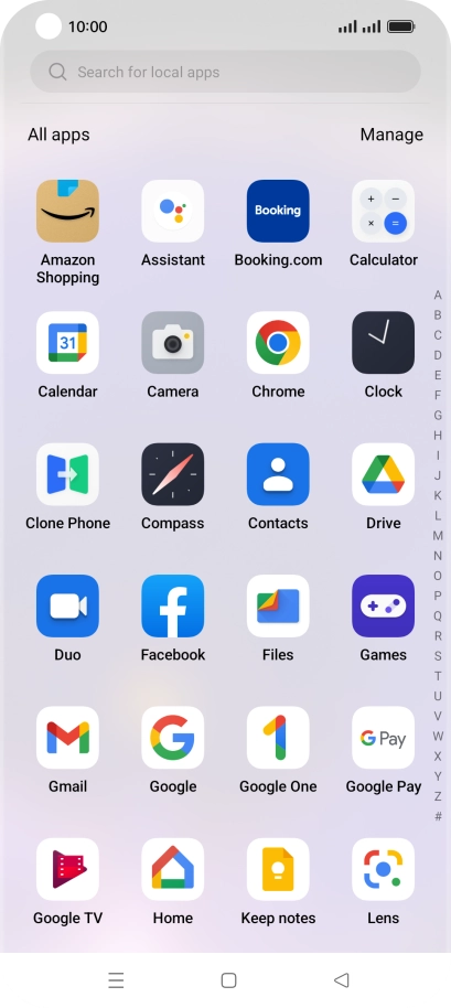 Press Gmail.