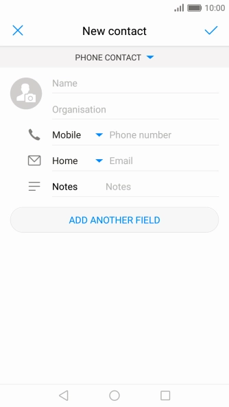 Press the address book drop down list. Press the address book drop down list.