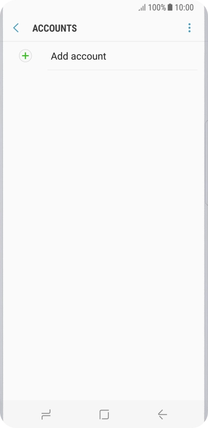 Press Add account. Press Add account.