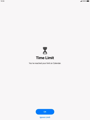 Press Ignore Limit. Press Ignore Limit.
