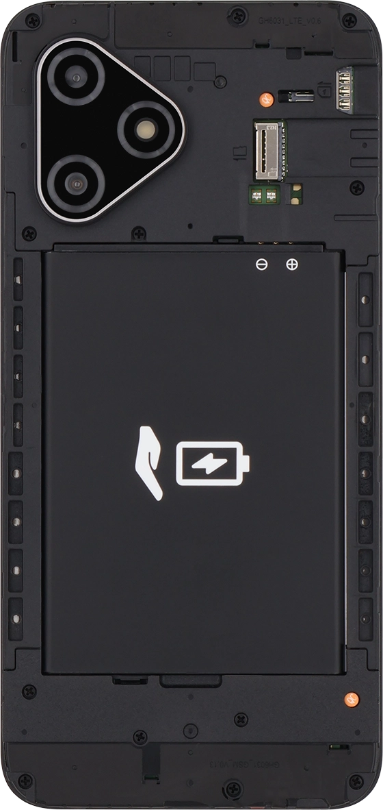 Place your SIM as illustrated next to the SIM holder.