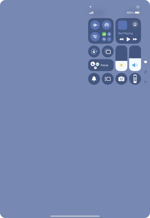 Press the sound mode icon to turn silent mode on or off. Press the sound mode icon to turn silent mode on or off.