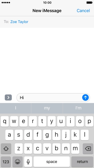 Press arrow right.