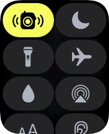 Press the Do Not Disturb icon to turn the function on or off.