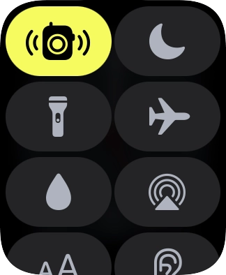 Press the Do Not Disturb icon to turn the function on or off.