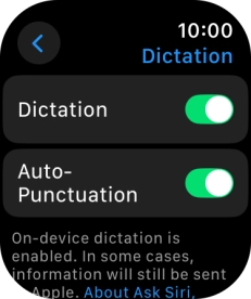 Press the Digital Crown several times to return to standby mode.