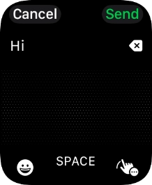 Press the input icon. Press the input icon.