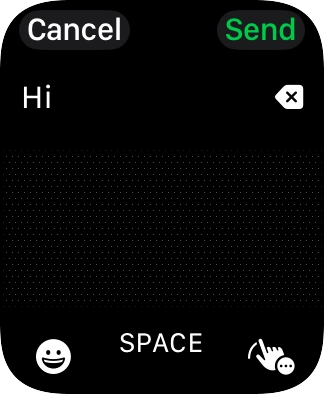 Press the input icon. Press the input icon.