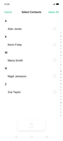 Press Select All. Press Select All.