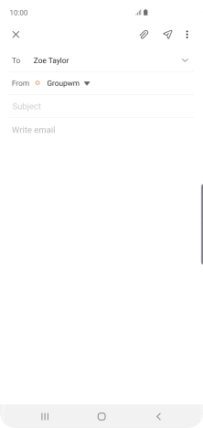 Press Subject and key in the required subject.