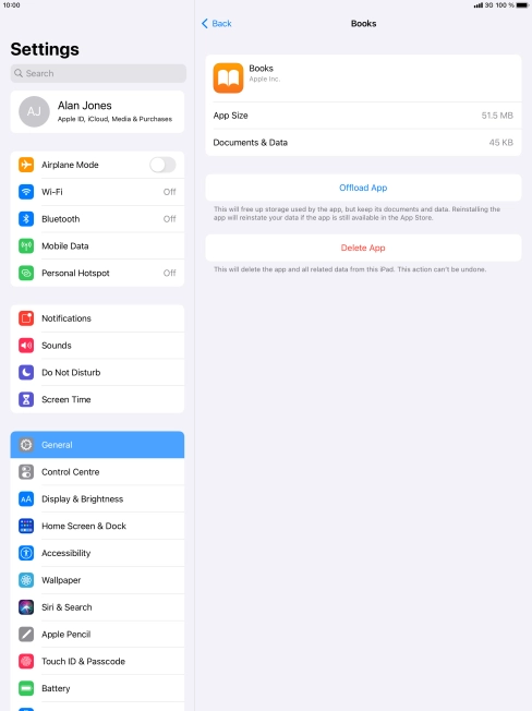 Press Offload App. Press Offload App.