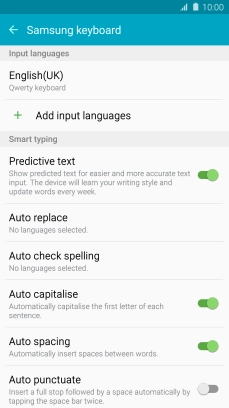 Press Add input languages. Press Add input languages.