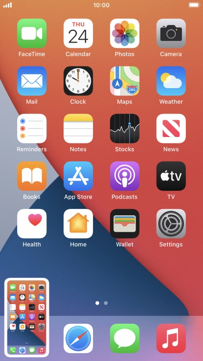To edit your screenshot, press the screenshot and follow the instructions on the screen to make the required changes.