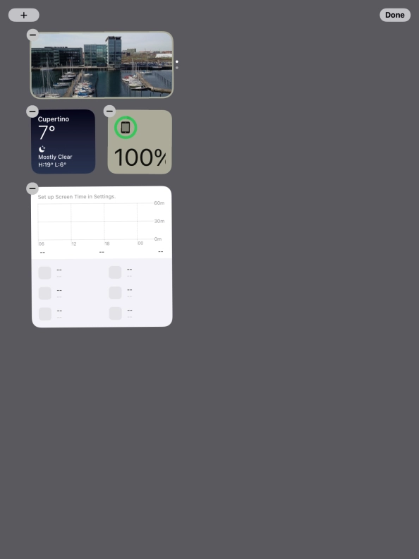 Press the add icon. Press the add icon.